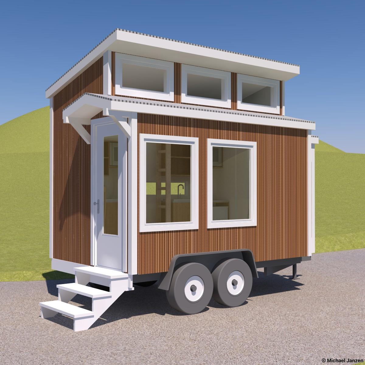Clerestory Tiny House Design Study